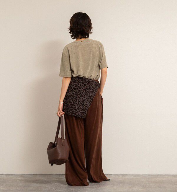 NOLLEY'S「【MAQWEL/マクウェル】ソフトタッチスラブスリットパンツ」|その他|