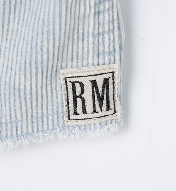 Rie Miller「【RM denim】硫化染コーデュロイシャツジャケット」|シャツ・ブラウス|