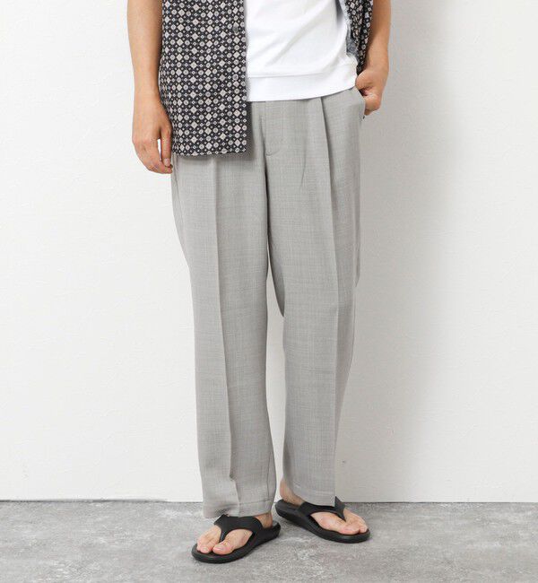 NOLLEY'S goodman「《Reflax》吸水速乾 アンチピリング ワンタックイージーPT」|チノ|