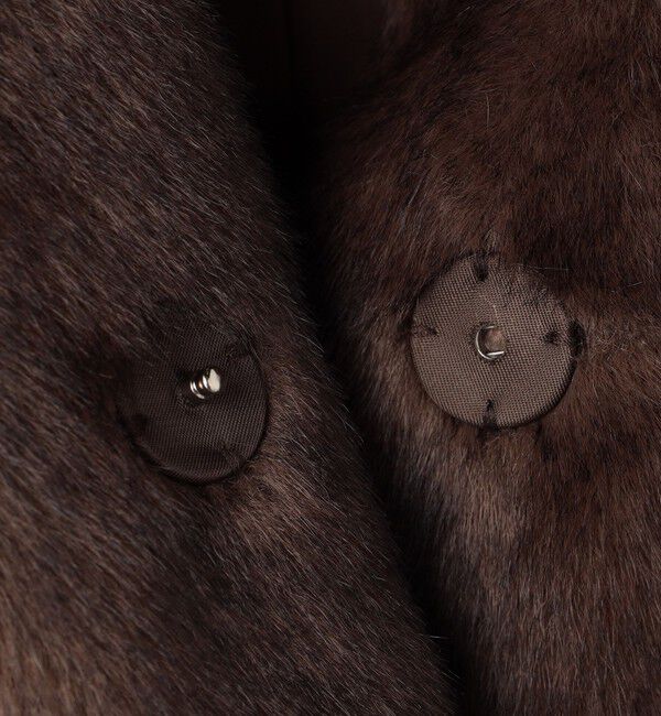 NOLLEY'S sophi「ECOPELフェイクファーショートコート」|その他|