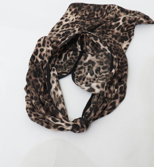 grace grace「【grace grace/グラスグラス】レオパードトリアンゴロバッグ」|エコバッグ|