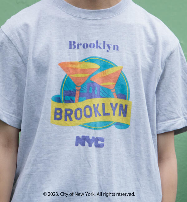 GLOSTER「【GOOD ROCK SPEED/グッドロックスピード】NYCプリントTシャツ」|Tシャツ・カットソー|