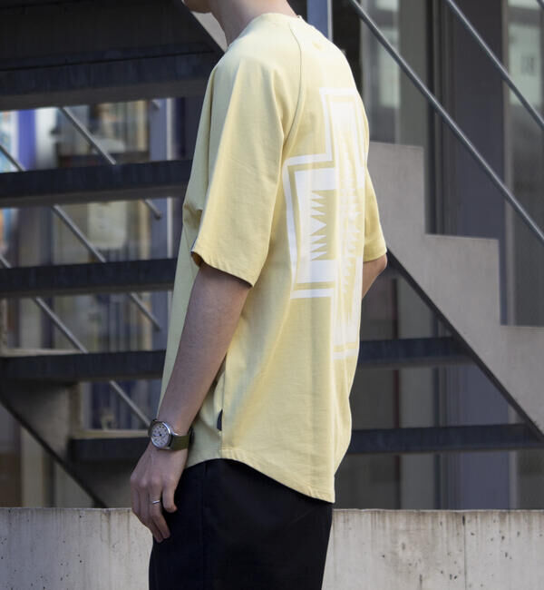 GLOSTER「【PENDLETON/ペンドルトン】バックプリント ラグランTシャツ ラウンドテール」|Tシャツ・カットソー|