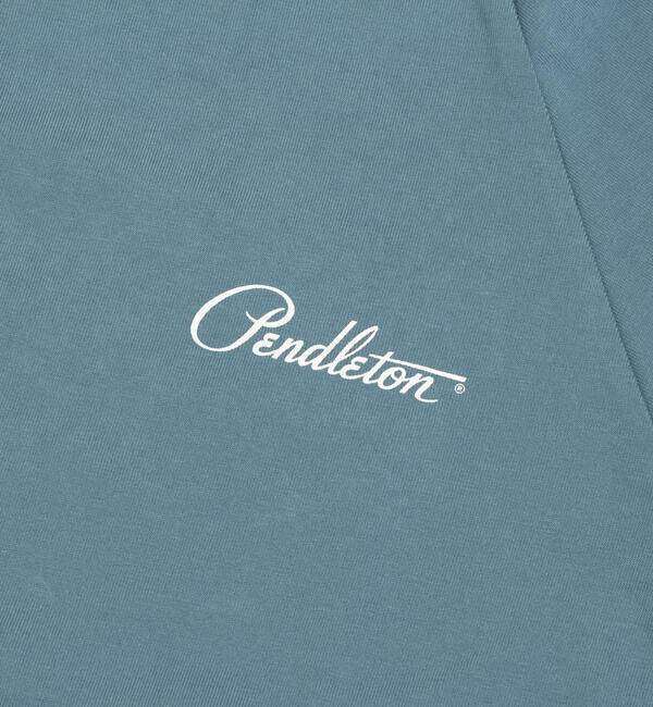 GLOSTER「【PENDLETON/ペンドルトン】バックプリント ラグランTシャツ ラウンドテール」|Tシャツ・カットソー|