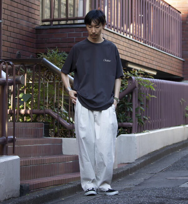 GLOSTER「【PENDLETON/ペンドルトン】バックプリント ラグランTシャツ ラウンドテール」|Tシャツ・カットソー|