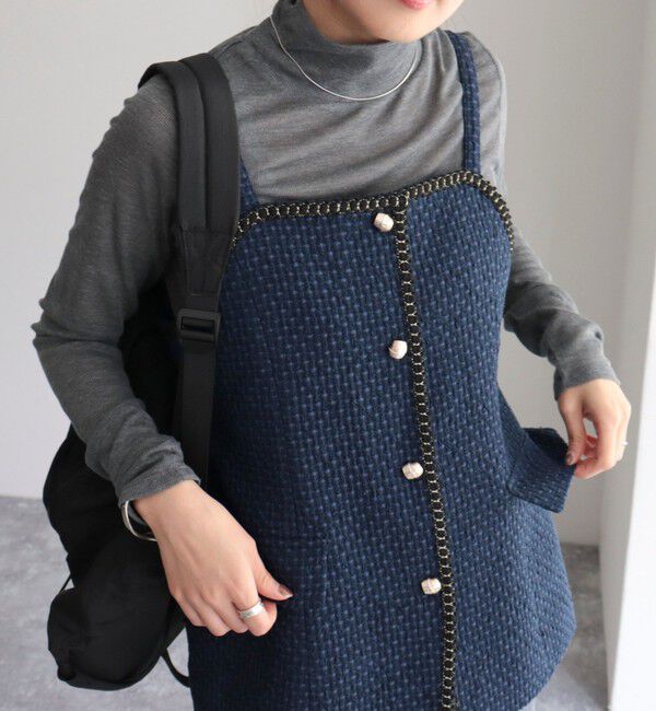 fredy emue「【入卒/セレモニー】ファンシーツィードビスチェ」|シャツ・ブラウス|