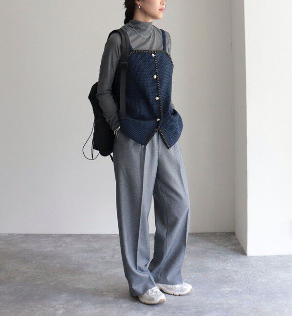 fredy emue「【入卒/セレモニー】ファンシーツィードビスチェ」|シャツ・ブラウス|