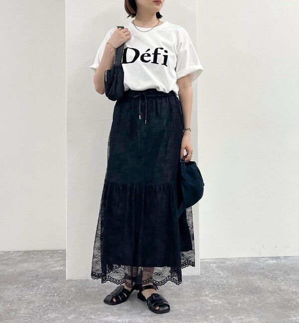 fredy emue「2WAYスカラレースギャザースカート」|スカート|