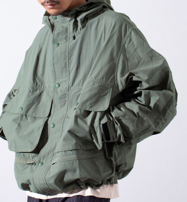 GLOSTER「【限定展開】【KELTY&times;GLOSTER】別注  ミリタリー ユーティリティ フィッシングジャケット」|ブルゾン・スタジャン|