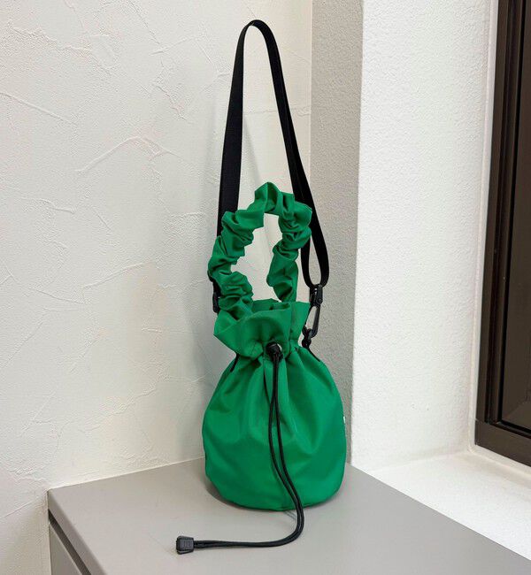 fredy emue「【Drifter/ドリフター】ギャザーハンドル巾着２WAYショルダーバック」|ショルダー・メッセンジャー|