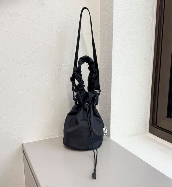 fredy emue「【Drifter/ドリフター】ギャザーハンドル巾着２WAYショルダーバック」|ショルダー・メッセンジャー|