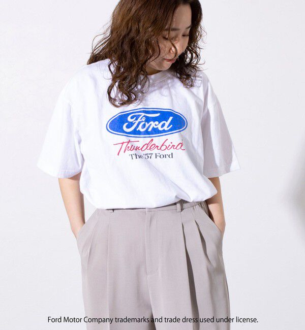 GLOSTER「【GOOD ROCK SPEED】フォード / 車 / FORD / ロゴ プリントTシャツ」|Tシャツ・カットソー|