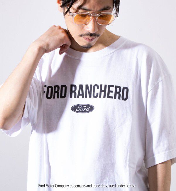 GLOSTER「【GOOD ROCK SPEED】フォード / 車 / FORD / ロゴ プリントTシャツ」|Tシャツ・カットソー|