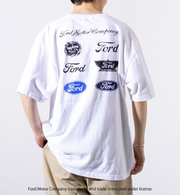 GLOSTER「【GOOD ROCK SPEED】フォード / 車 / FORD / ロゴ プリントTシャツ」|Tシャツ・カットソー|