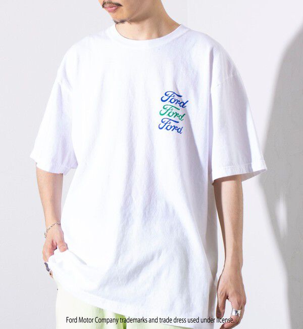 GLOSTER「【GOOD ROCK SPEED】フォード / 車 / FORD / ロゴ プリントTシャツ」|Tシャツ・カットソー|