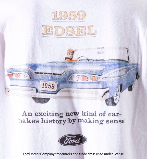 GLOSTER「【GOOD ROCK SPEED】フォード / 車 / FORD / ロゴ プリントTシャツ」|Tシャツ・カットソー|