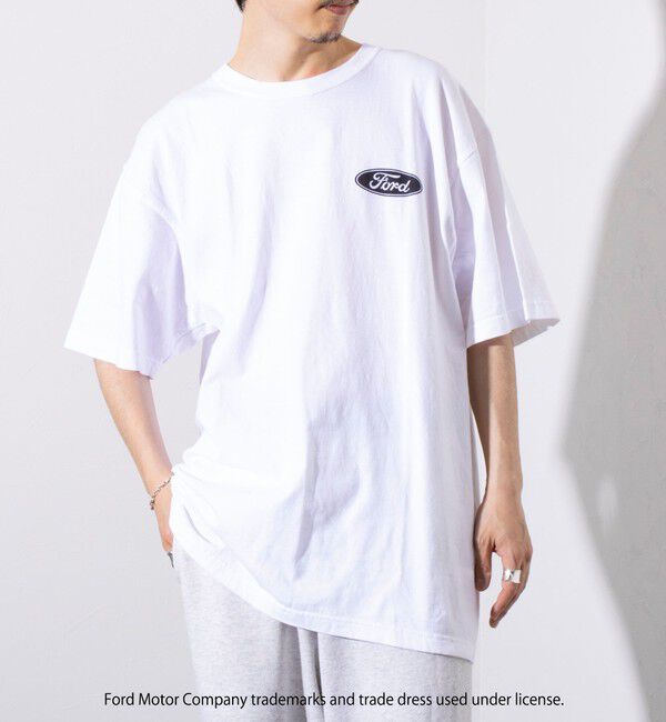 GLOSTER「【GOOD ROCK SPEED】フォード / 車 / FORD / ロゴ プリントTシャツ」|Tシャツ・カットソー|