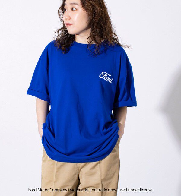 GLOSTER「【GOOD ROCK SPEED】フォード / 車 / FORD / ロゴ プリントTシャツ」|Tシャツ・カットソー|