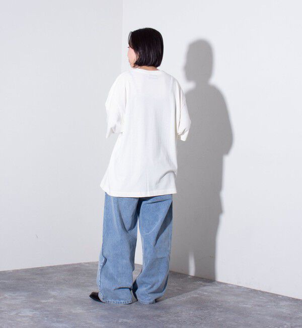 GLOSTER「【GOOD ROCK SPEED】ビッグシルエットバンドTシャツ ロックT レーヨン混」|Tシャツ・カットソー|