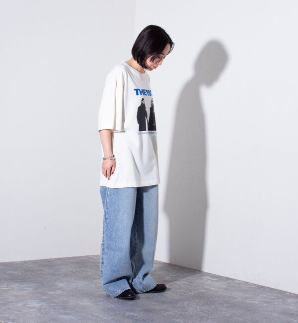 GLOSTER「【GOOD ROCK SPEED】ビッグシルエットバンドTシャツ ロックT レーヨン混」|Tシャツ・カットソー|