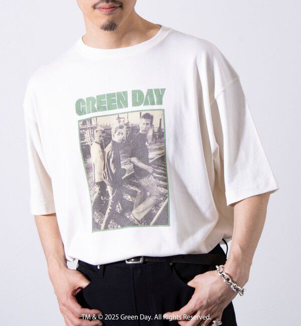 GLOSTER「【GOOD ROCK SPEED】ビッグシルエットバンドTシャツ ロックT レーヨン混」|Tシャツ・カットソー|