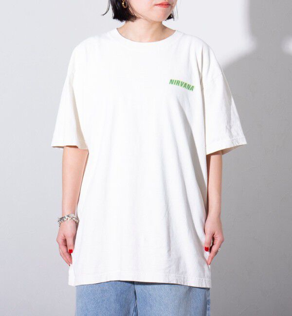 GLOSTER「【GOOD ROCK SPEED】 別注 オーバーサイズバンドTシャツ バンT ロックT」|Tシャツ・カットソー|