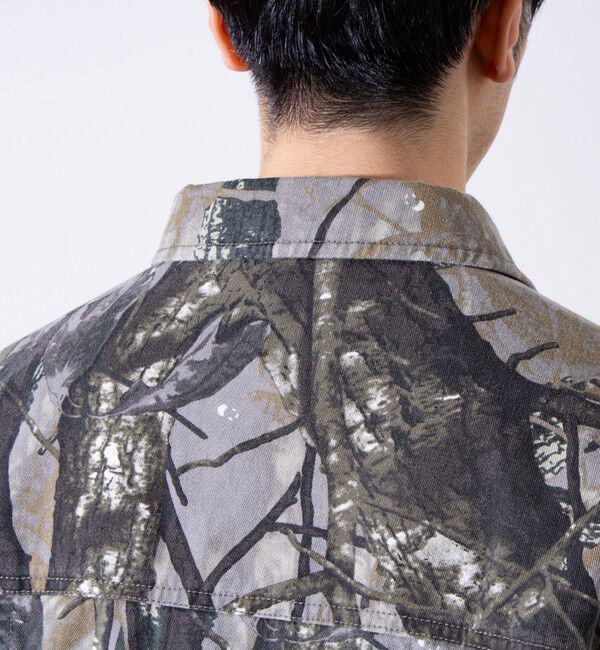 GLOSTER「【GLOSTER/グロスター】バイオウォッシュ ファティーグジャケット ミリタリーブルゾン」|ブルゾン・スタジャン|