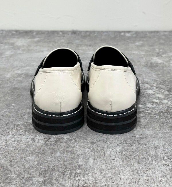 fredy emue「配色ステッチコインローファー」|その他|