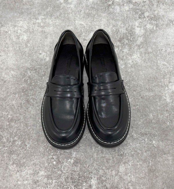 fredy emue「配色ステッチコインローファー」|その他|