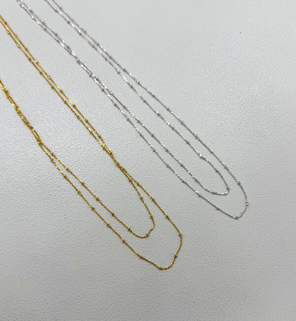 fredy emue「【LAPUIS/ラピュイ】SV925ロングネックレス」|ネックレス|