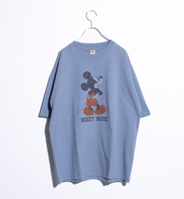 GLOSTER「【Disney】【TOM&JERRY】ピグメント/ラグランスリーブ プリントTシャツ 」|Tシャツ・カットソー|