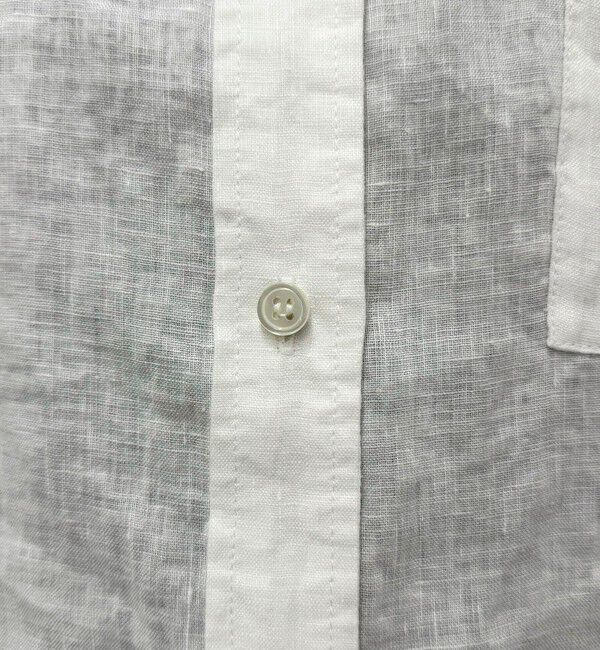 fredy emue「LINEN100バンドカラーシャツ」|シャツ・ブラウス|