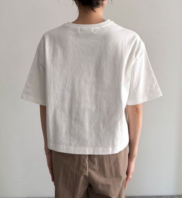 fredy emue「【新色追加！】ベーシッククロップド丈Tシャツ」|Tシャツ・カットソー|