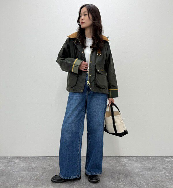 fredy emue「【barbour】erma wax jacket」|テーラードジャケット|