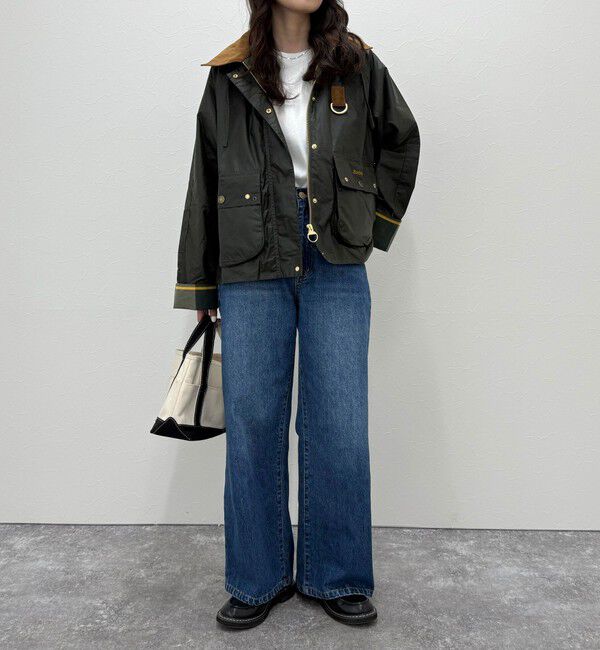 fredy emue「【barbour】erma wax jacket」|テーラードジャケット|