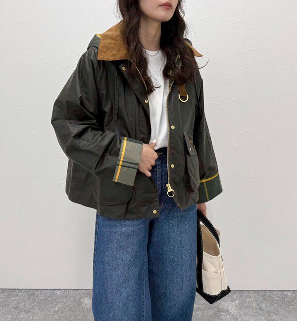 fredy emue「【barbour】erma wax jacket」|テーラードジャケット|