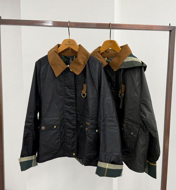 fredy emue「【barbour】erma wax jacket」|テーラードジャケット|