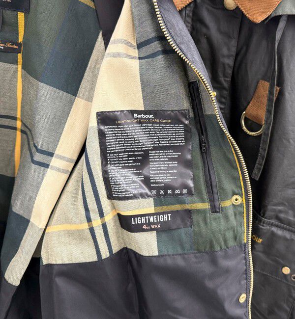 fredy emue「【barbour】erma wax jacket」|テーラードジャケット|