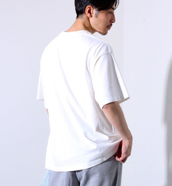 GLOSTER「【MICKEY&times;DISCUS ATHLETIC】コラボ プリント 半袖 クルーネックTシャツ」|Tシャツ・カットソー|