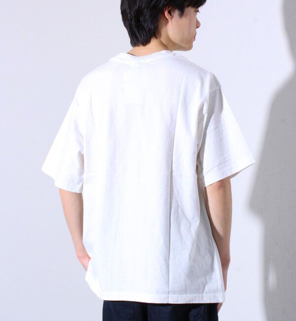 GLOSTER「【MICKEY&times;DISCUS ATHLETIC】コラボ プリント 半袖 クルーネックTシャツ」|Tシャツ・カットソー|