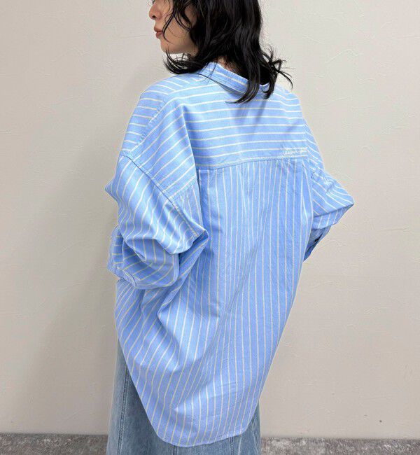 fredy emue「刺繍入りオーバーシャツ」|シャツ・ブラウス|