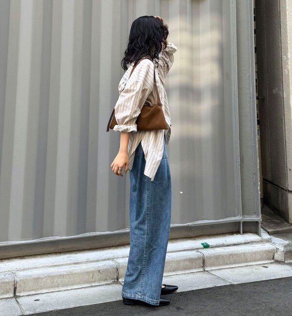 fredy emue「刺繍入りオーバーシャツ」|シャツ・ブラウス|