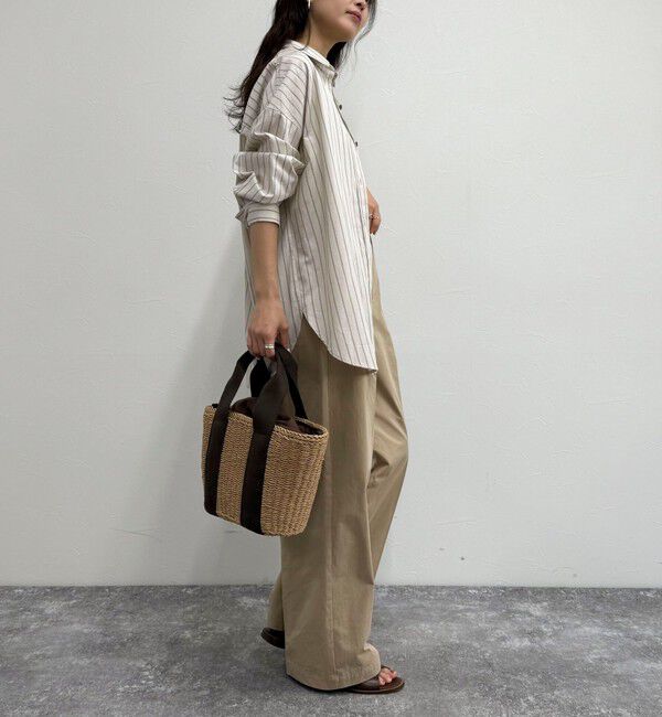 fredy emue「刺繍入りオーバーシャツ」|シャツ・ブラウス|