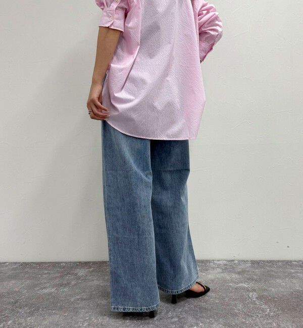 fredy emue「ドロストセミワイドデニムパンツ」|デニム|