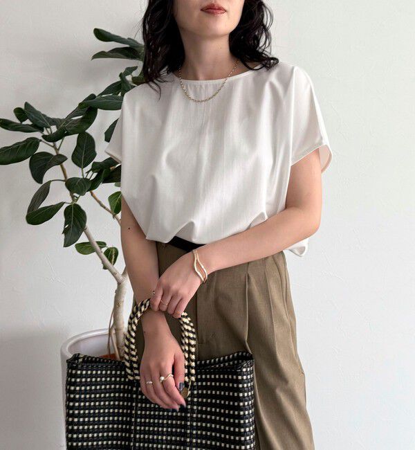 fredy emue「コクーンカットソーブラウス」|Tシャツ・カットソー|