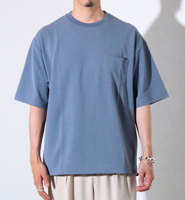 GLOSTER「&rdquo;速乾性・ストレッチ性・抗ピリング性・耐洗濯性&rdquo; PERFECTEX ハイツイスト カノコTシャツ」|Tシャツ・カットソー|