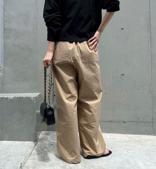 fredy emue「タイプライターストリングパンツ」|チノ|