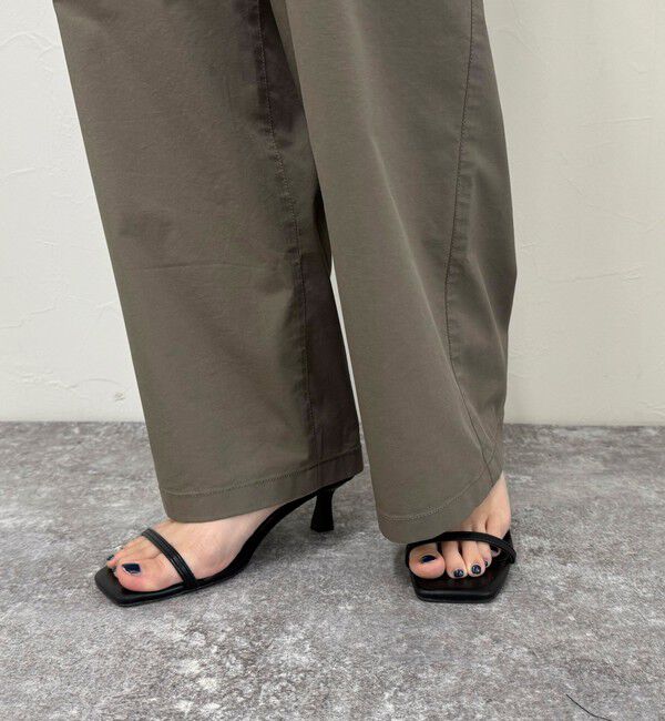 fredy emue「タイプライターストリングパンツ」|チノ|