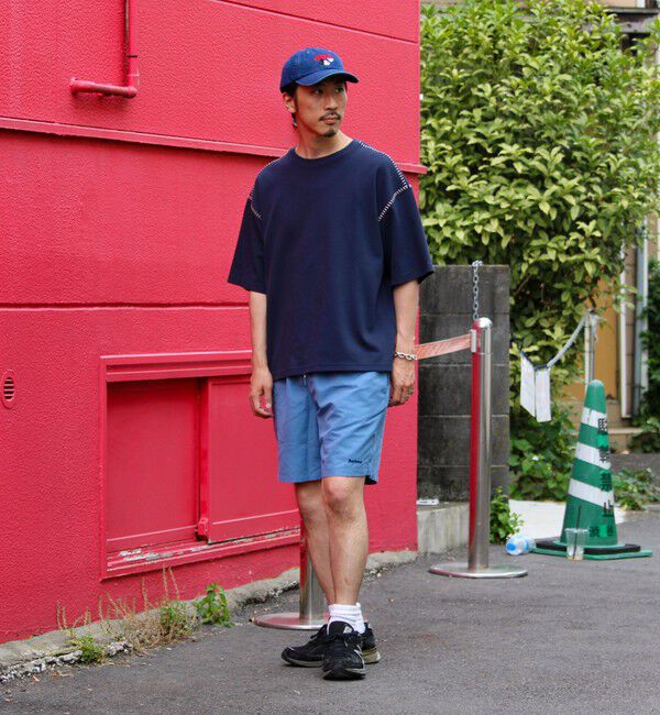 GLOSTER「【BARBOUR/バブアー】staple logo 7 swim short ロゴ スイムショーツ」|その他|