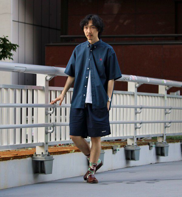 GLOSTER「【BARBOUR/バブアー】staple logo 7 swim short ロゴ スイムショーツ」|その他|